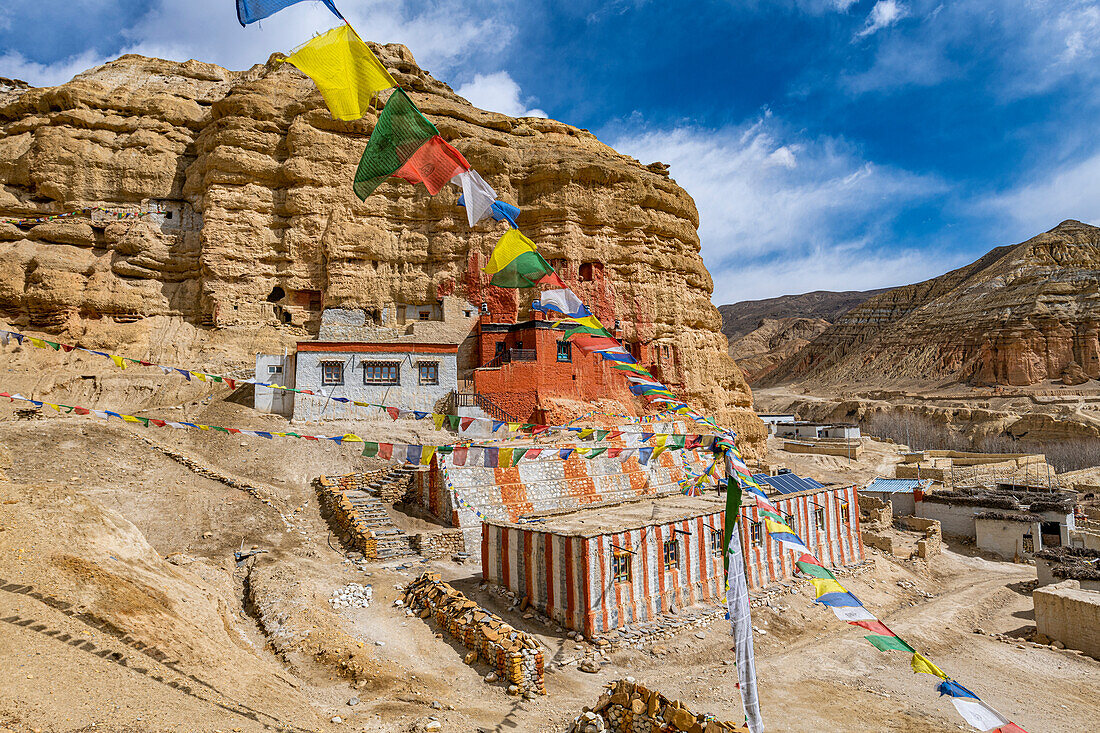 Kloster Garphu, Garphu, Königreich Mustang, Himalaya, Nepal, Asien