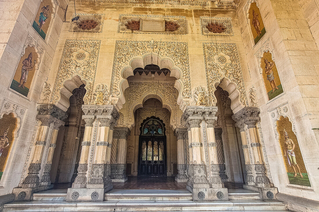 Lakshmi Vilas Palast, Vadodara, Gujarat, Indien, Asien
