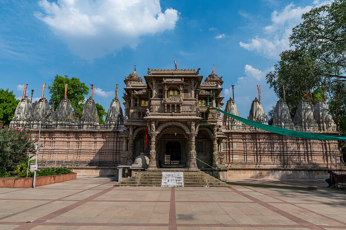 Hutheesing Jain-Tempel, Ahmedabad, Gujarat, Indien, Asien