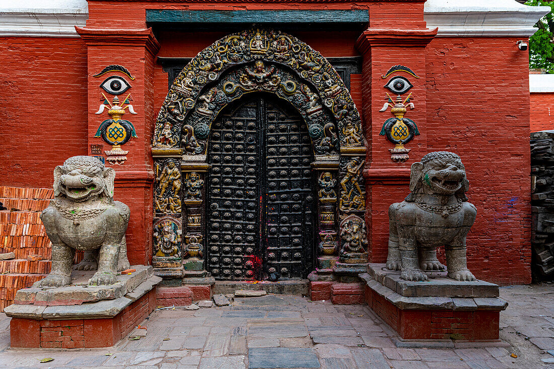 Tempel, Durbar Square, UNESCO-Weltkulturerbe, Kathmandu, Nepal, Asien