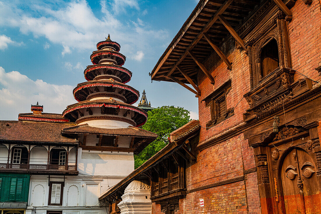 Tempel, Durbar Square, UNESCO-Welterbe, Kathmandu, Nepal, Asien