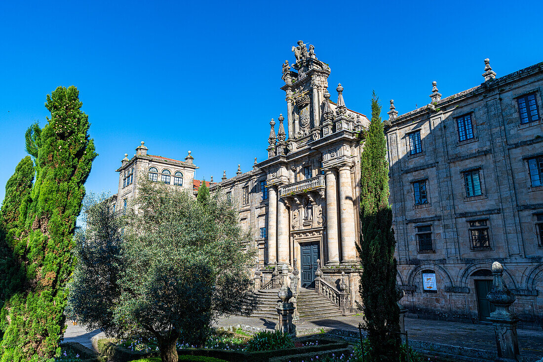 Kloster San Martino Pinario, Santiago de Compostela, UNESCO-Weltkulturerbe, Galicien, Spanien, Europa