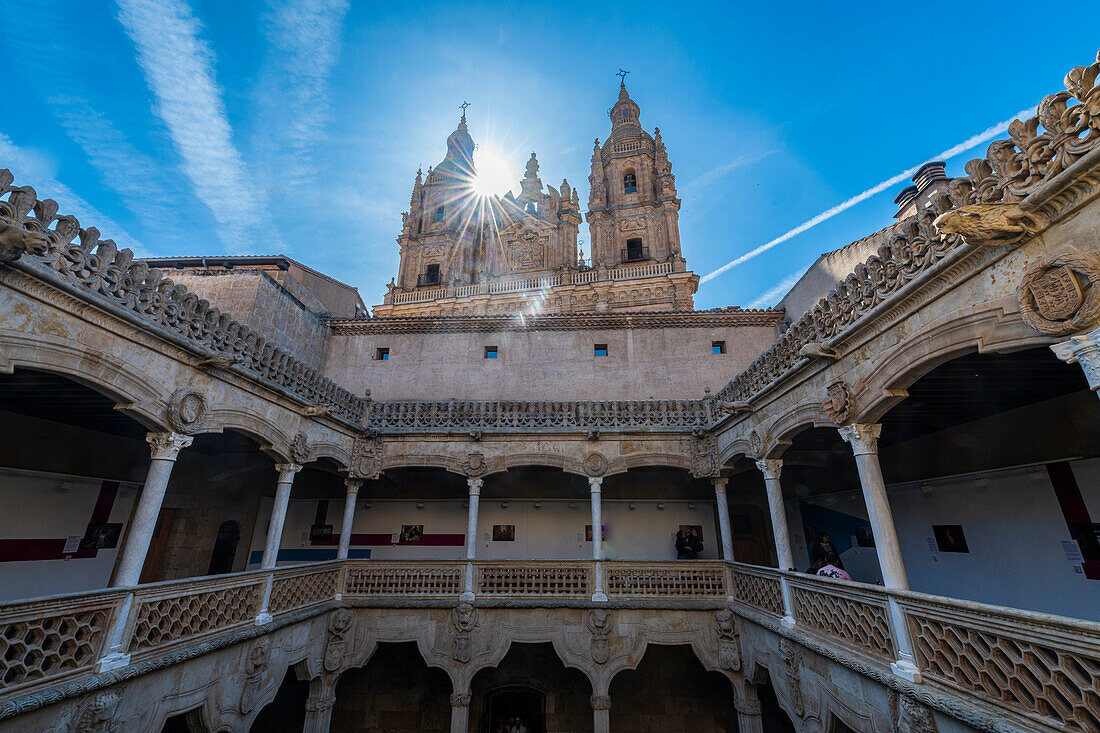 Casa de las Conchas, Salamanca, UNESCO World Heritage Site, Castile and Leon, Spain, Europe