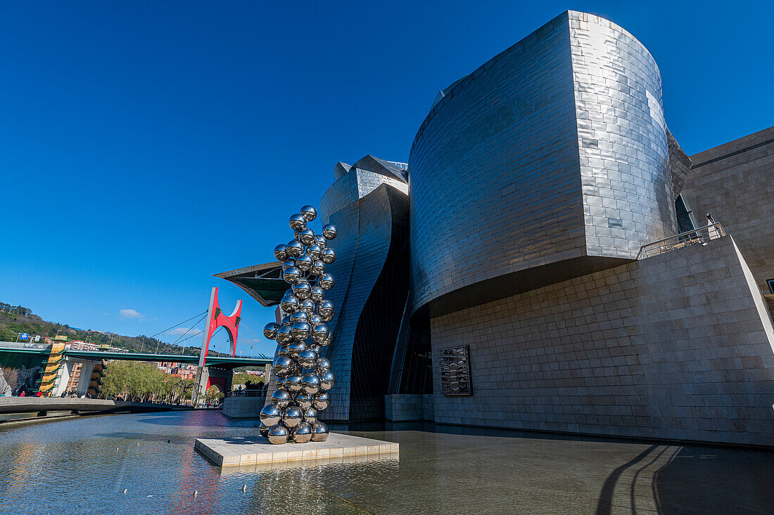 Guggenheim-Museum, Bilbao, Baskenland, Spanien, Europa