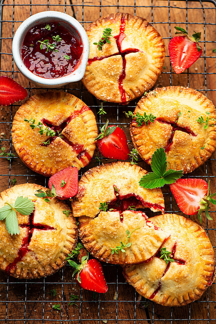 Erdbeer-Hand Pies