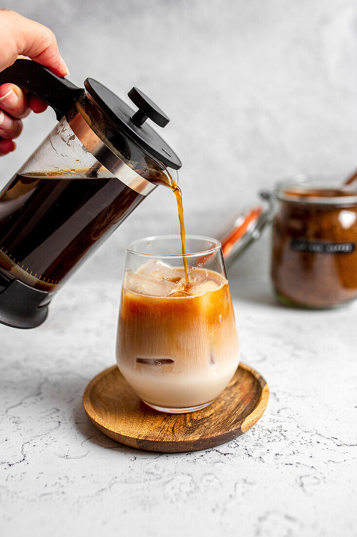 Iced coffee