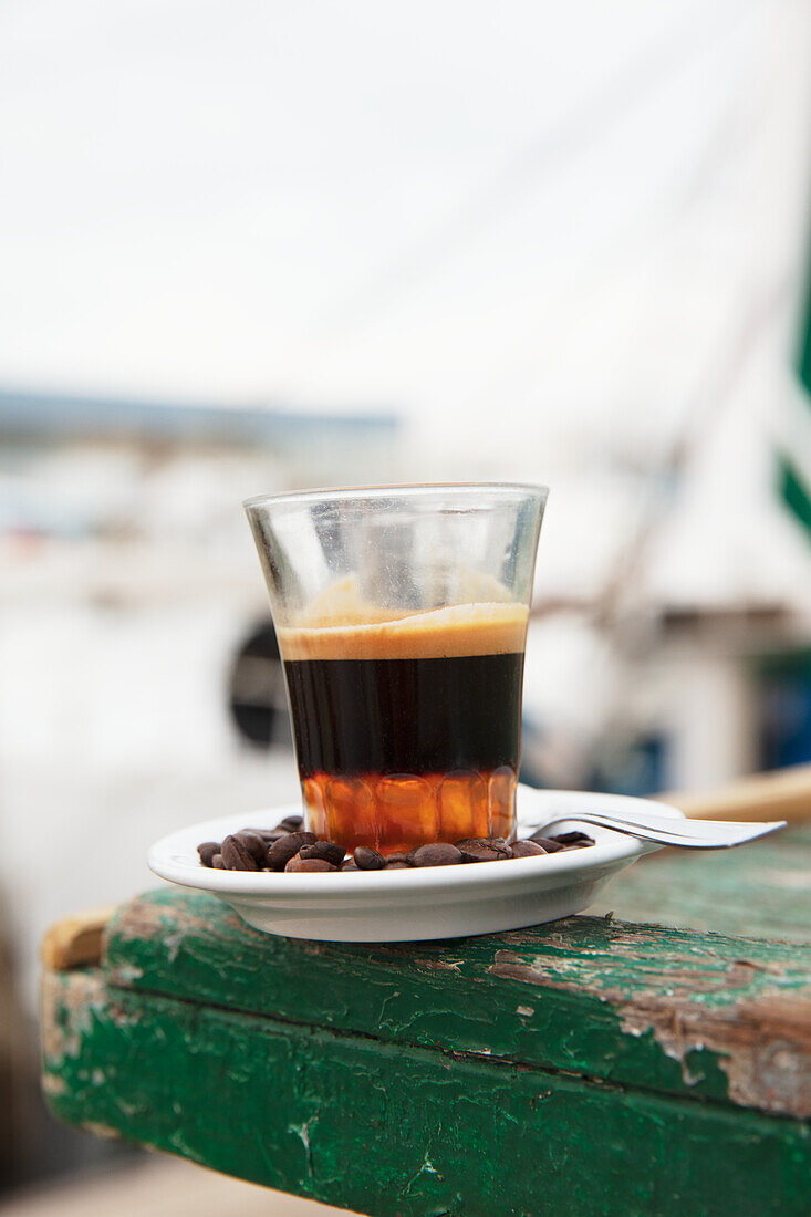 Moretta - typischer heißer Kaffee aus Fano