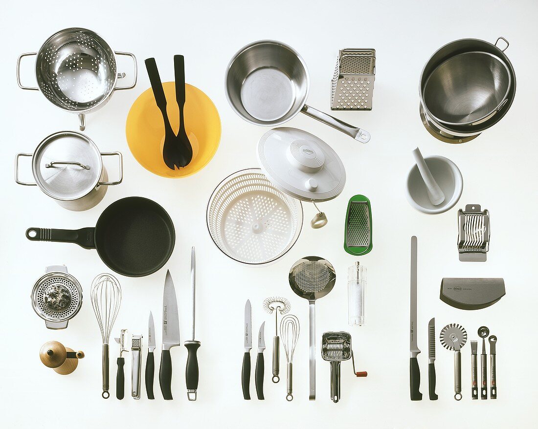 Several Kitchen Utensils