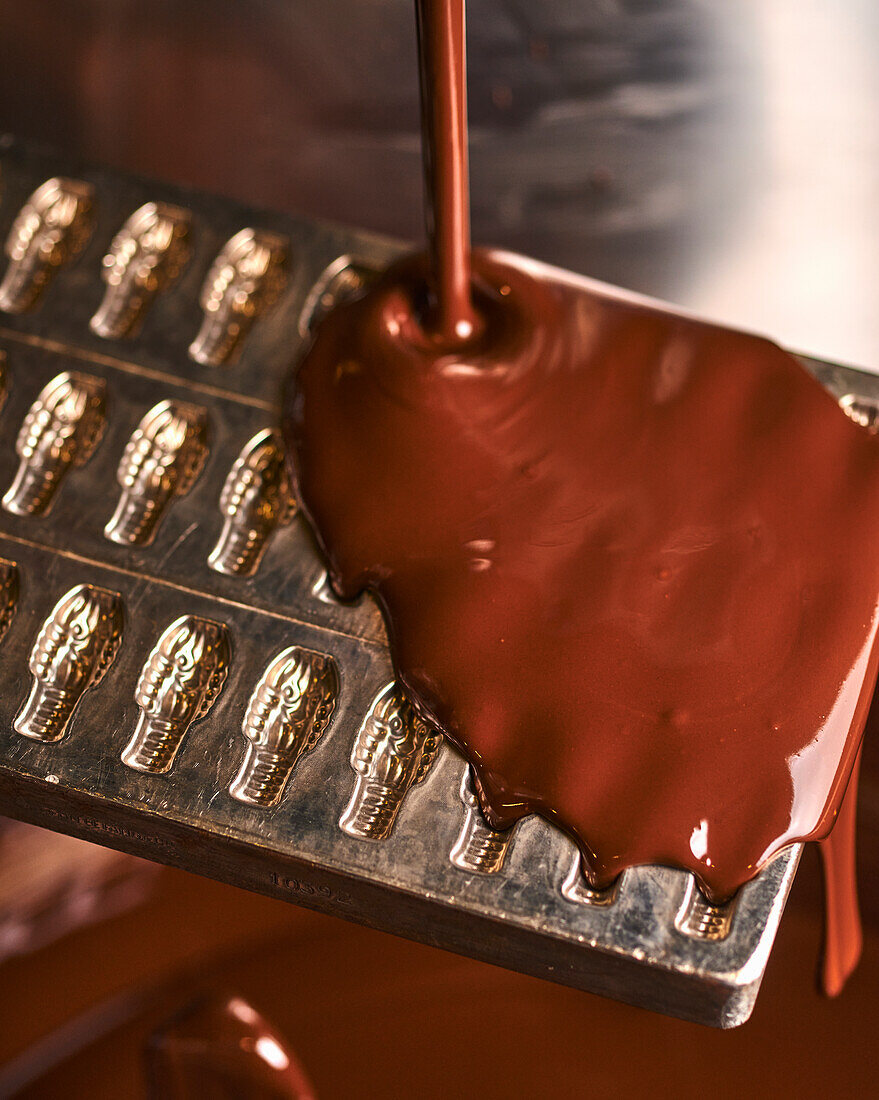 Schokoladen-Moulage