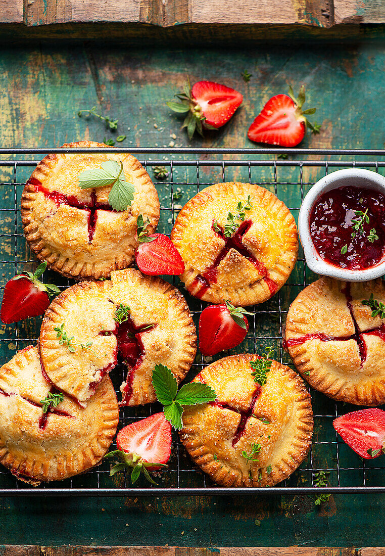 Strawberry pies