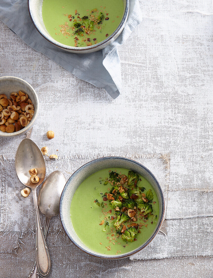 Spinat-Brokkoli-Suppe