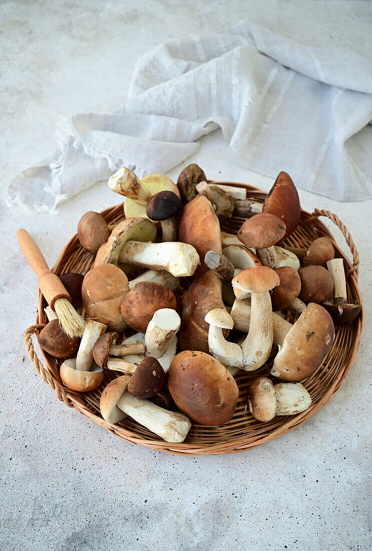 Wild mushrooms