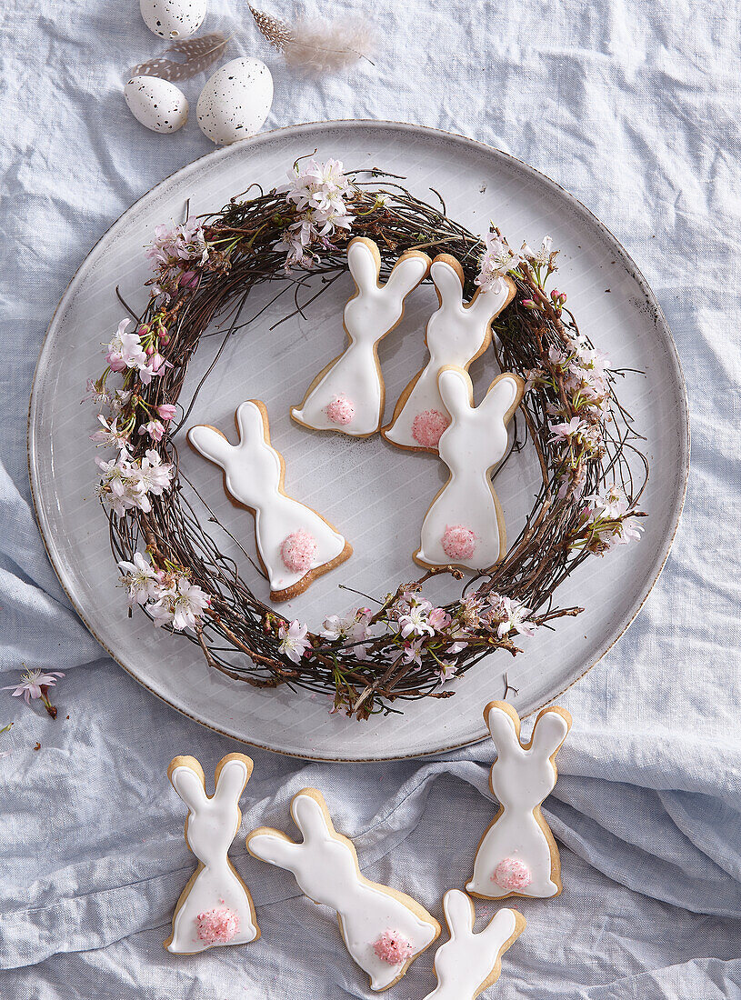 Easter bunny cookies