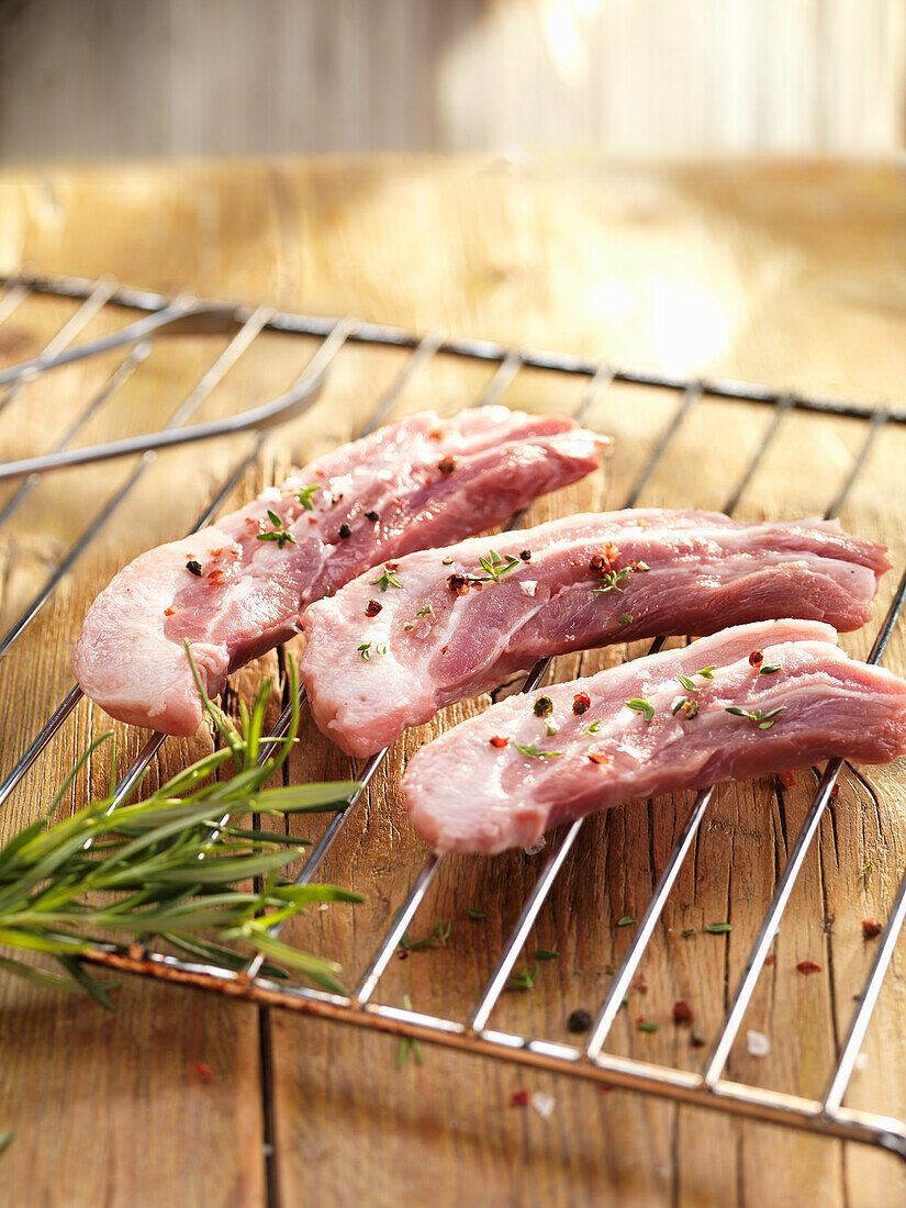 Pork belly with spices