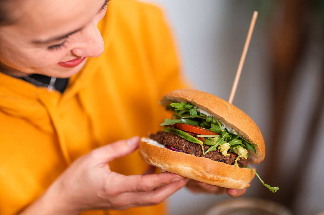 Vegan burger