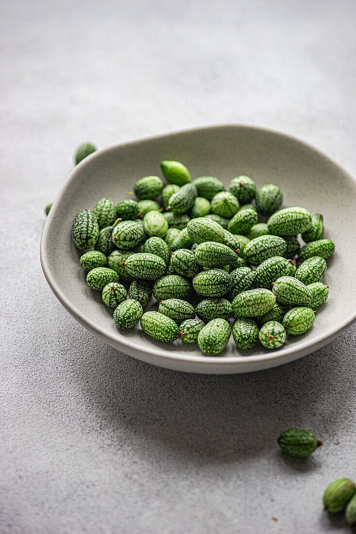 Cucamelon (Mexican mini cucumber, Melothria scabra)