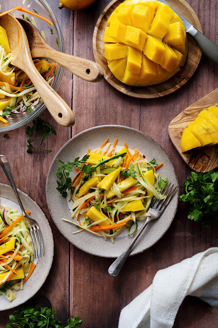 Thai mango salad