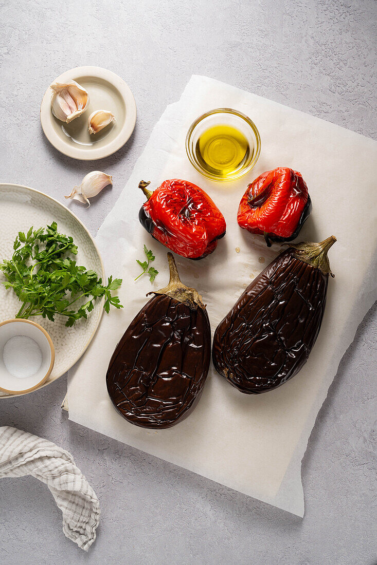 Zutaten für Baba Ganoush