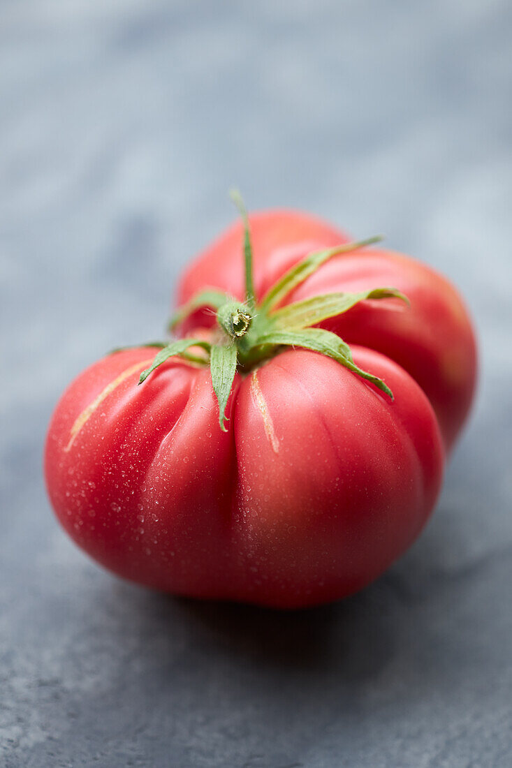 A beefsteak tomato