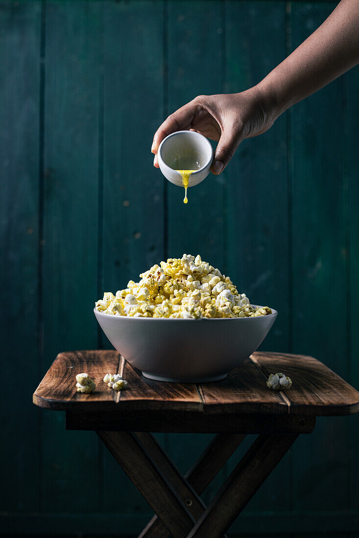 Popcorn with butter