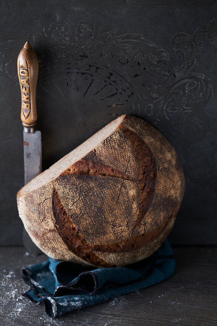 Rustic farmhouse bread
