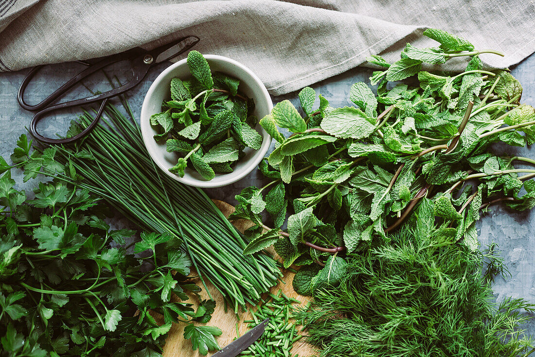 Fresh Herb, Still Life