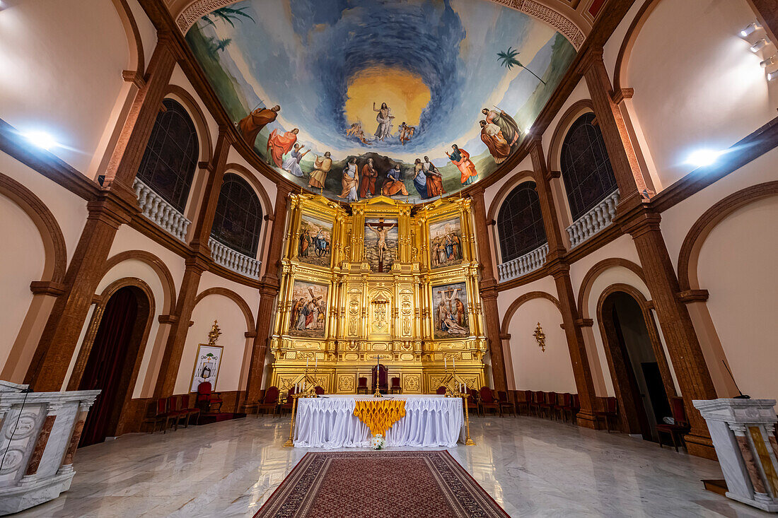 Basilica of the Immaculate Conception, Mongomo, Rio Muni, Equatorial Guinea, Africa\n