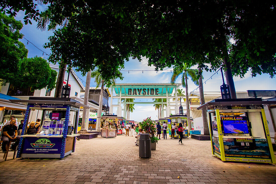 Bayside Market, Miami, Florida, Vereinigte Staaten von Amerika, Nordamerika