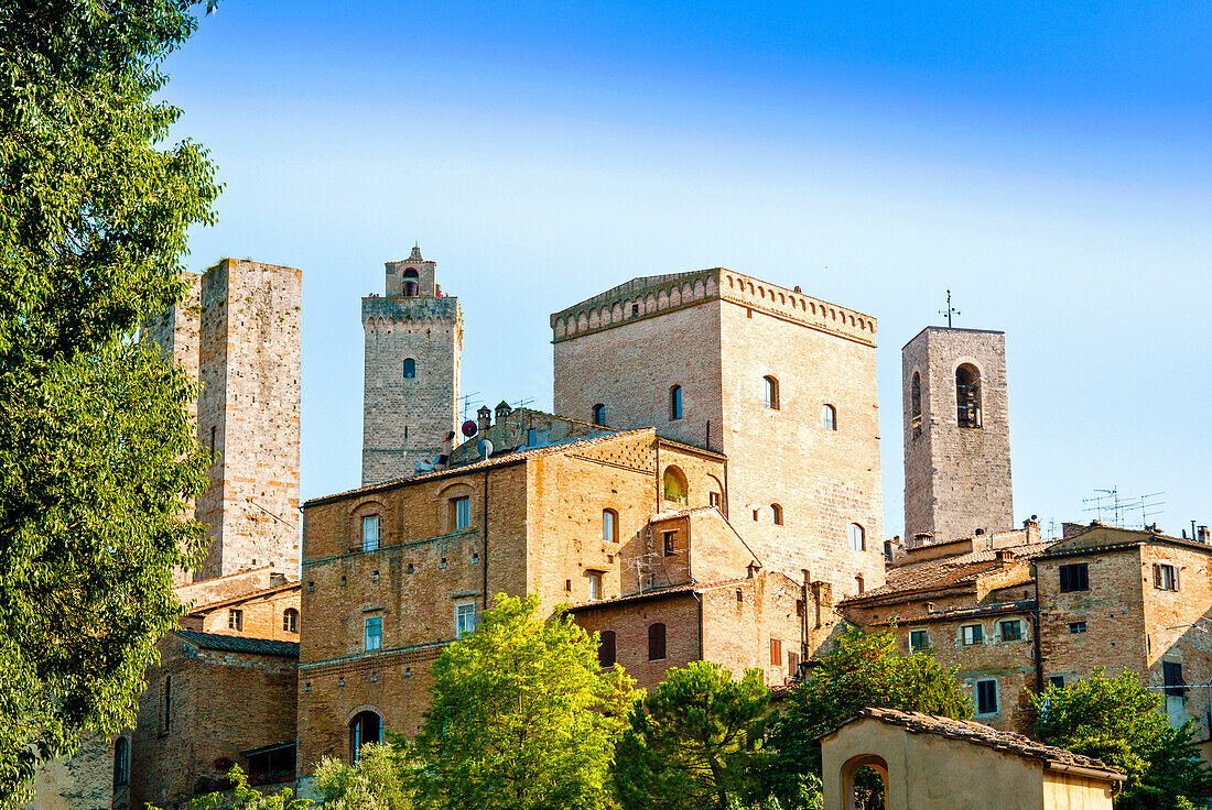 San Gimignano, Provinz Siena, Toskana, Italien, Europa