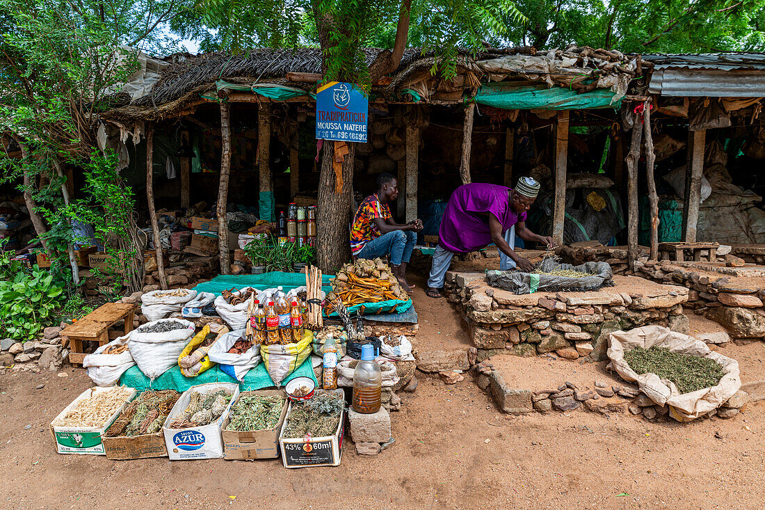 Traditioneller Medizinmarkt, Garoua, Nordkamerun, Afrika