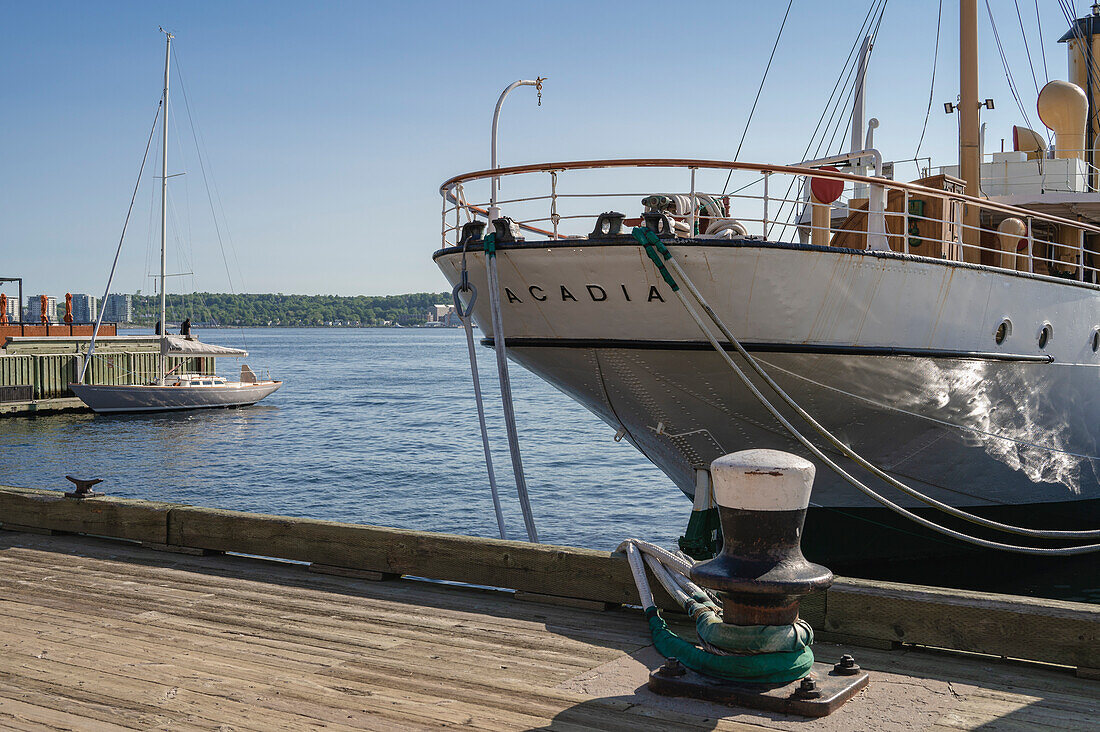 Downtown Halifax Waterfront Docks, Halifax, Nova Scotia, Canada, North America\n