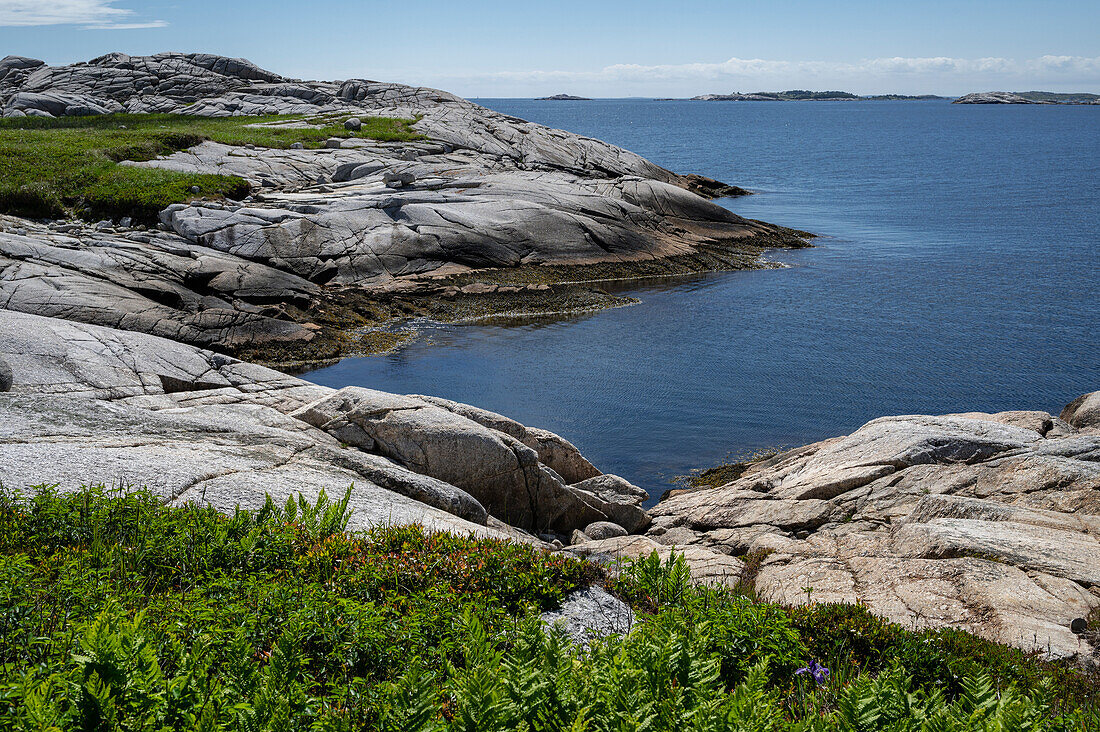 Rocky Coastline by the Atlantic Ocean, Dr. Bill Freedman Nature Preserve, Nature Conservancy of Canada, Nova Scotia, Canada, North America\n