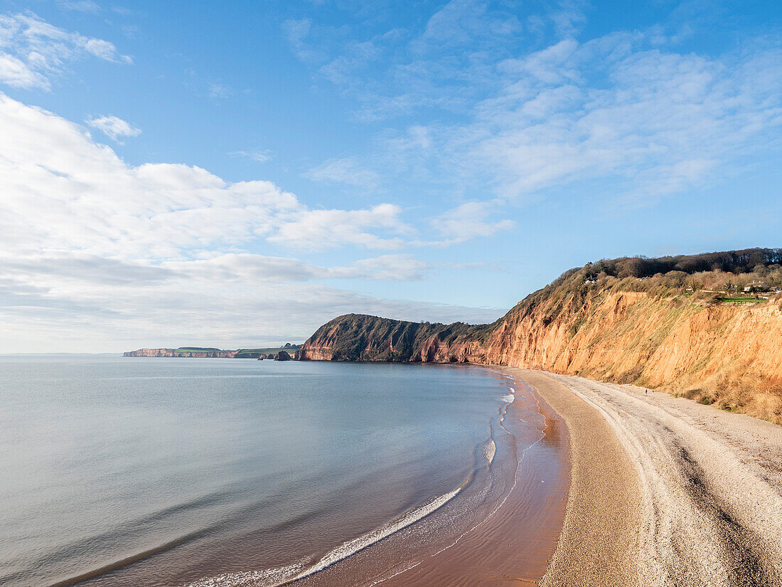 Jacob's Ladder Beach, Sidmouth, Devon, England, United Kingdom, Europe\n