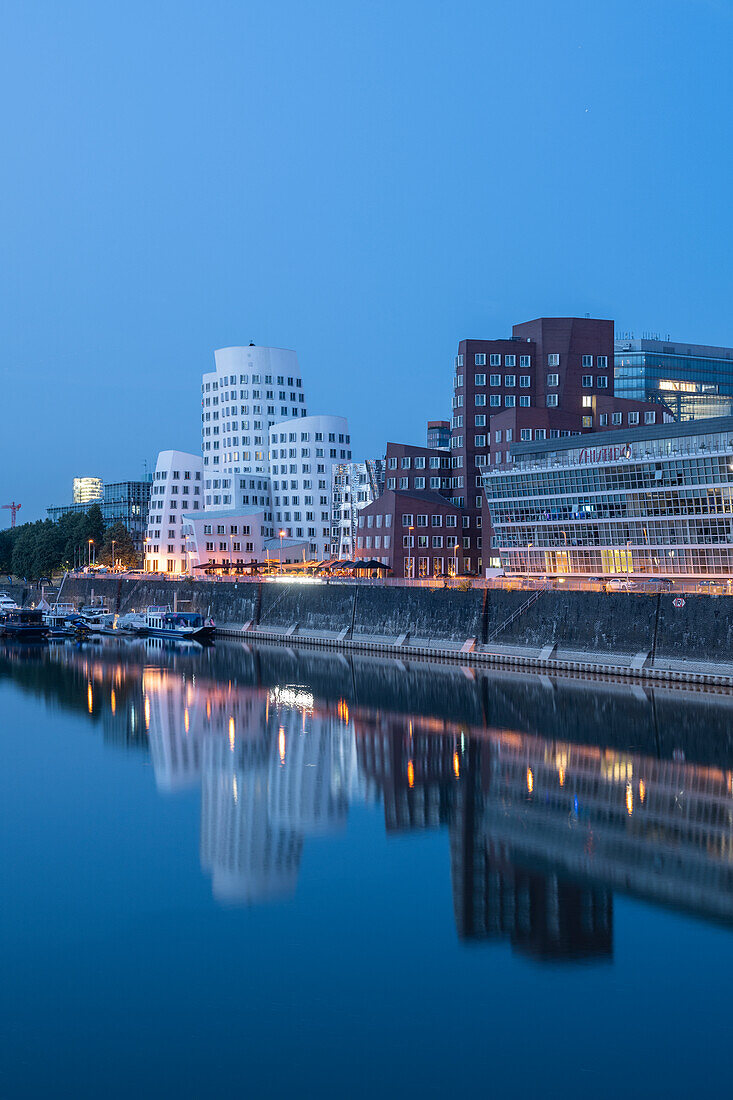 Medienhafen, Düsseldorf, Nordrhein-Westfalen, Deutschland, Europa