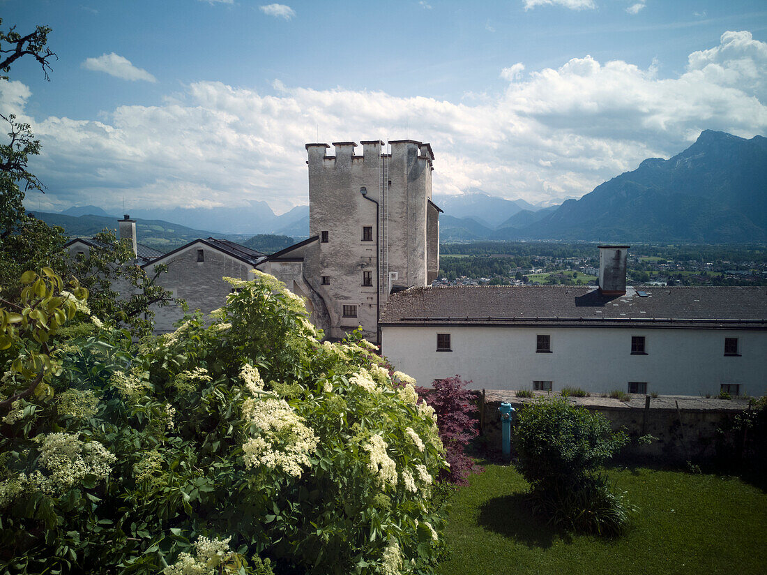 Blick von der Festung Hohensalzburg, Salzburg, Österreich, Europa