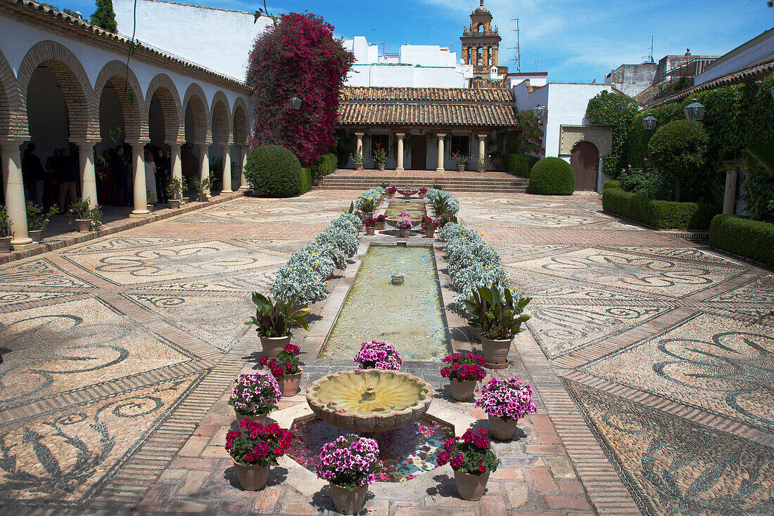 Palacio Viana, Córdoba, Andalusien, Spanien, Europa