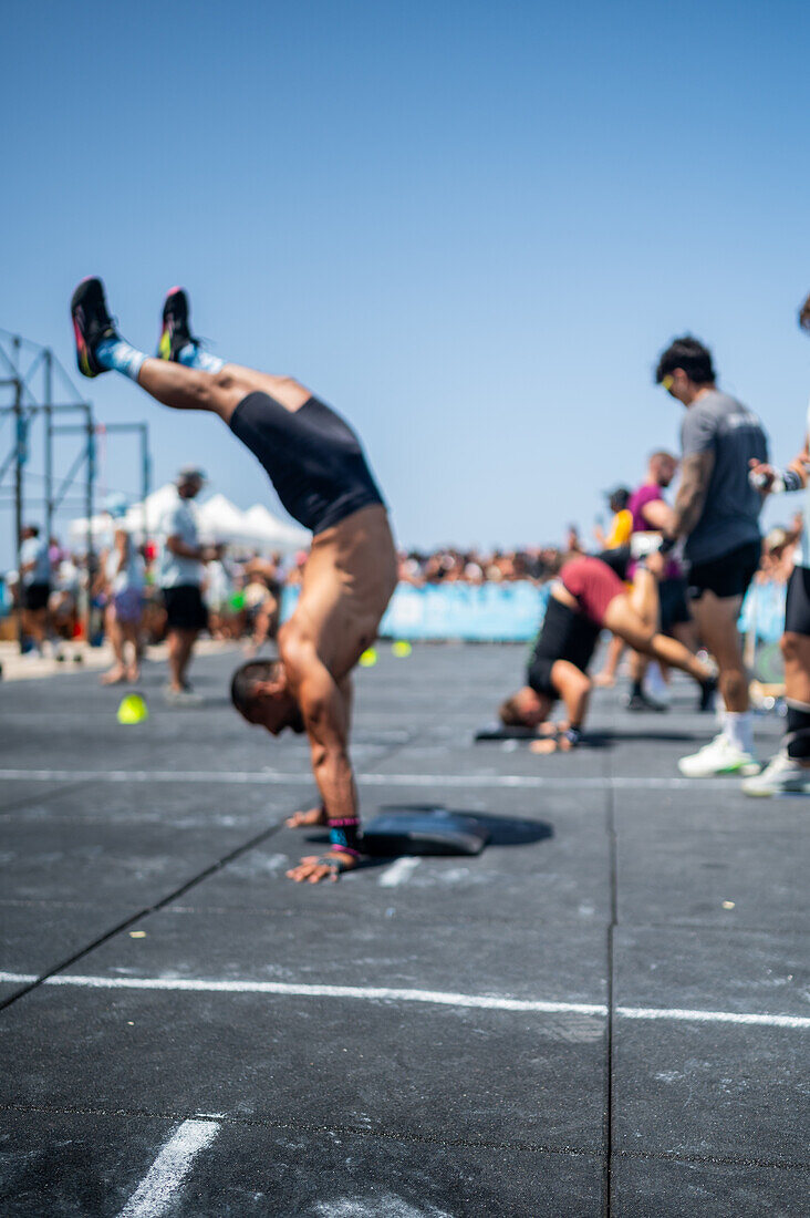 Lanzarote Summer Challenge, Internationale Crossfit-Meisterschaft auf Lanzarote, Spanien.