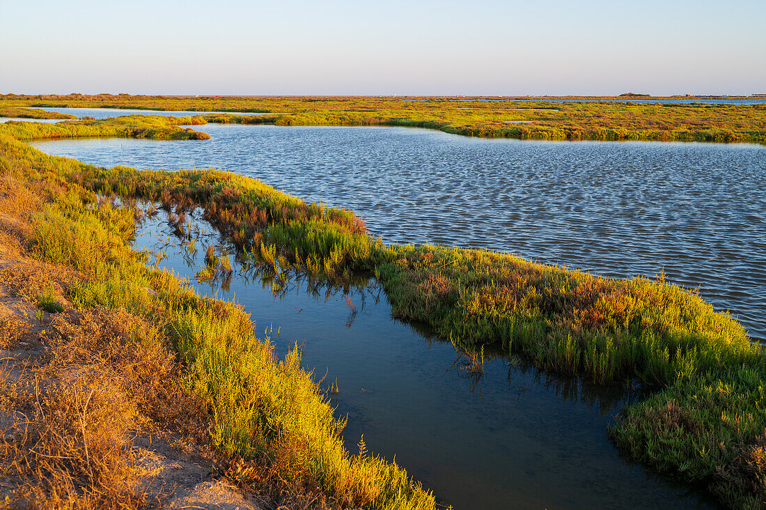 Ebro-Delta, Deltagebiet des Flusses Ebro im Südwesten der Provinz Tarragona, Katalonien, Spanien