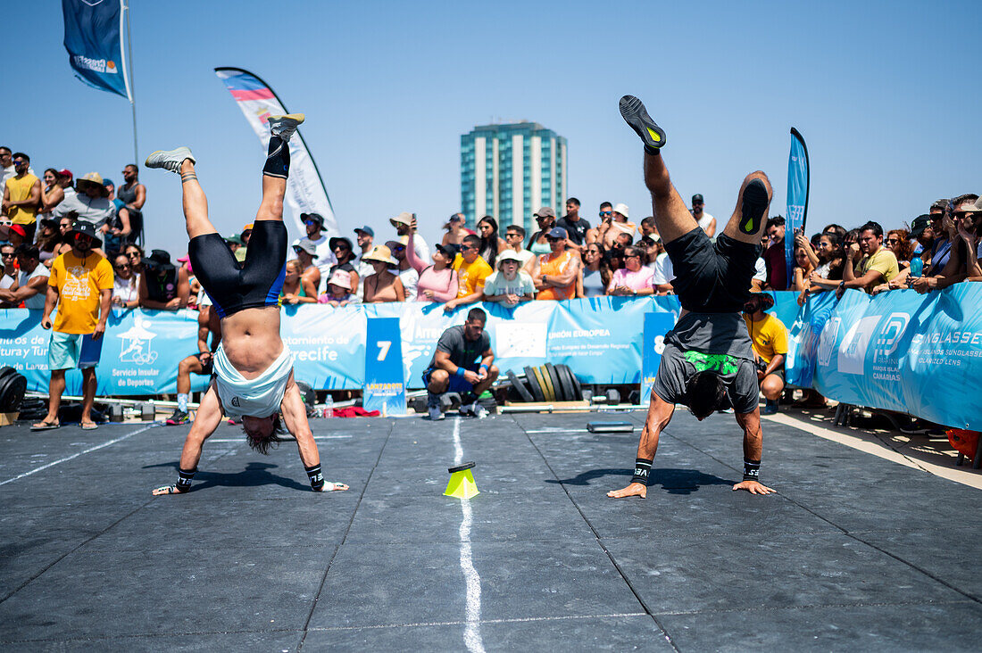 Lanzarote Summer Challenge, Internationale Crossfit-Meisterschaft auf Lanzarote, Spanien.