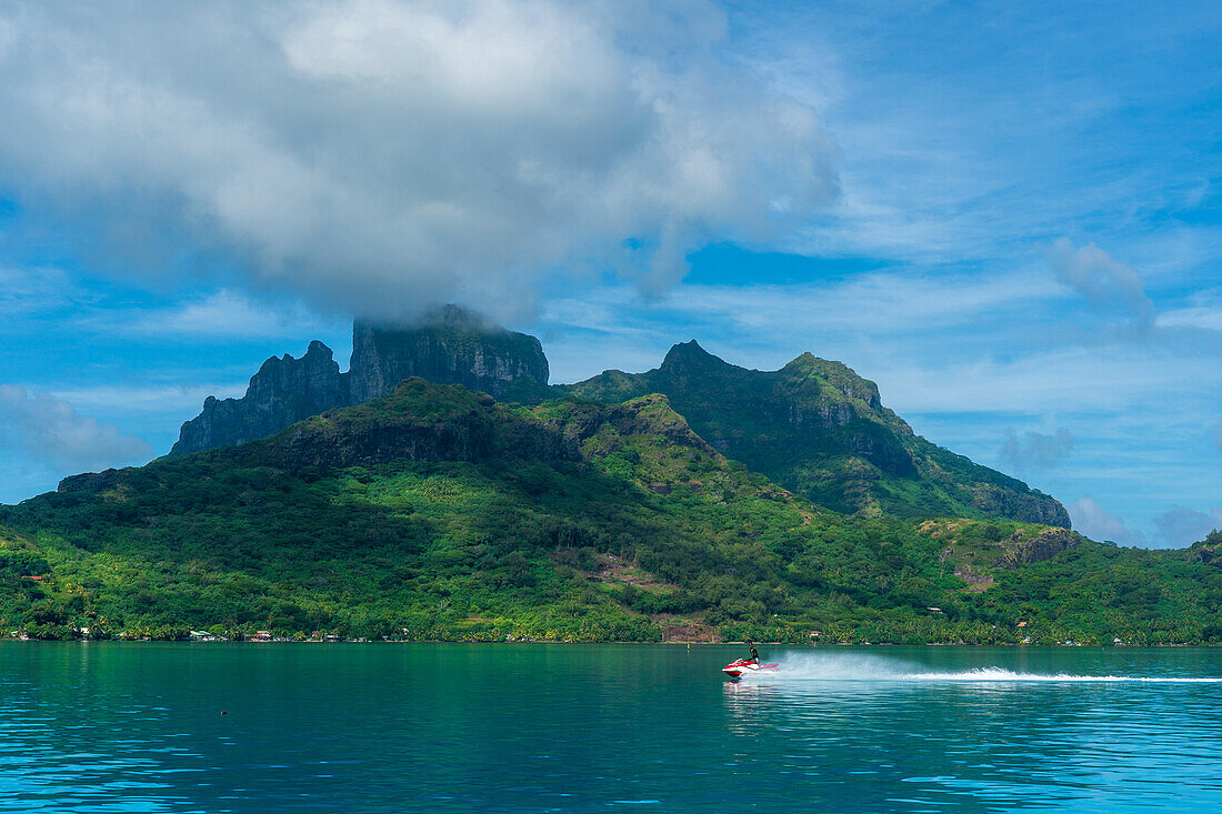 Bora-Bora, Society Islands, French Polynesia.\n
