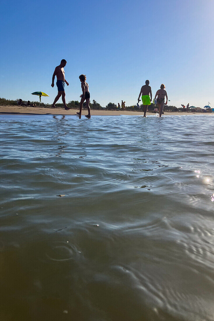 Ruimar beach in the Ebro Delta, Tarragona, Spain\n