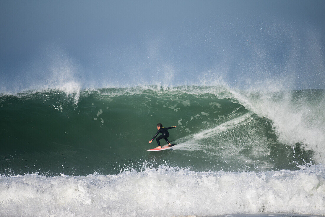 Young talented surfer at Quiksilver Festival celebrated in Capbreton, Hossegor and Seignosse, with 20 of the best surfers in the world hand-picked by Jeremy Flores to compete in south west of France.\n