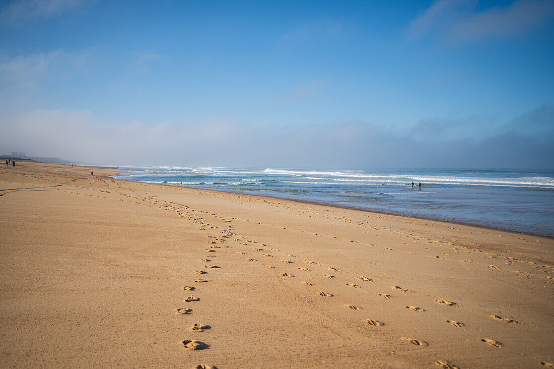 Les Culs Nus beach in Hossegor, Landes, France\n