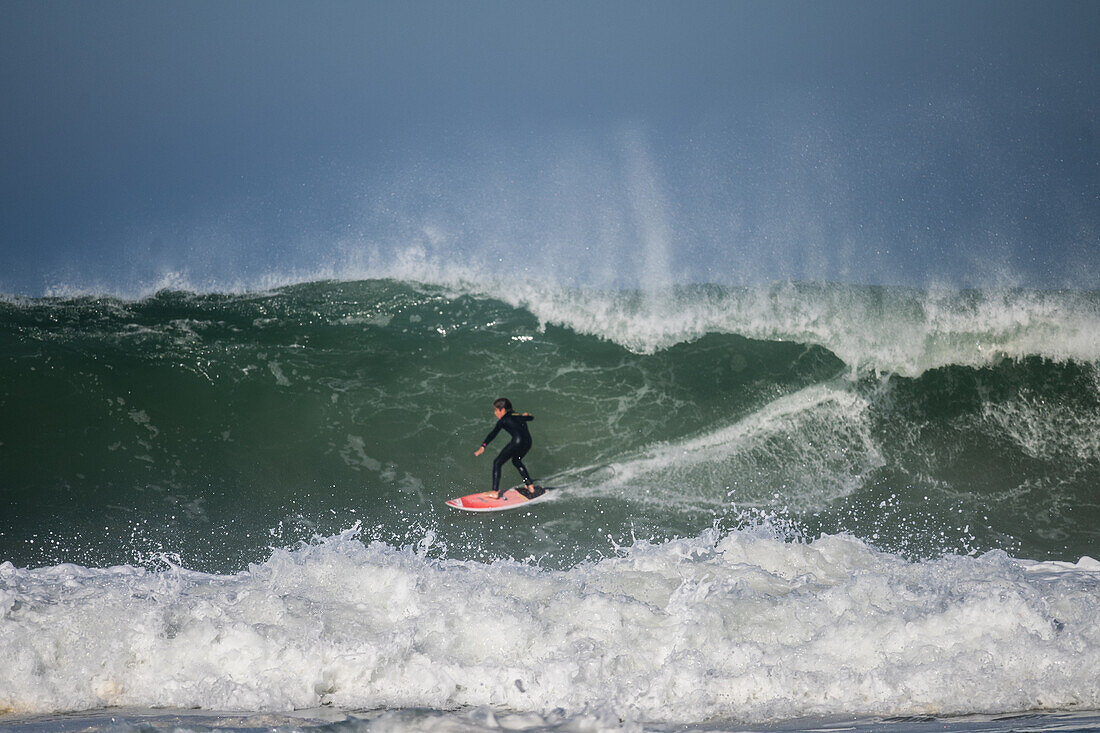 Young talented surfer at Quiksilver Festival celebrated in Capbreton, Hossegor and Seignosse, with 20 of the best surfers in the world hand-picked by Jeremy Flores to compete in south west of France.\n