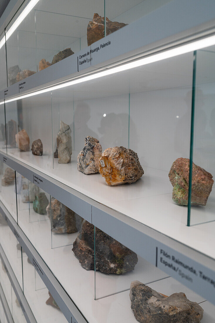 La Casa de los Volcanes museum at Jameos del Agua, series of lava caves and an art, culture and tourism center created by local artist and architect, Cesar Manrique, Lanzarote, Canary Islands, Spain\n