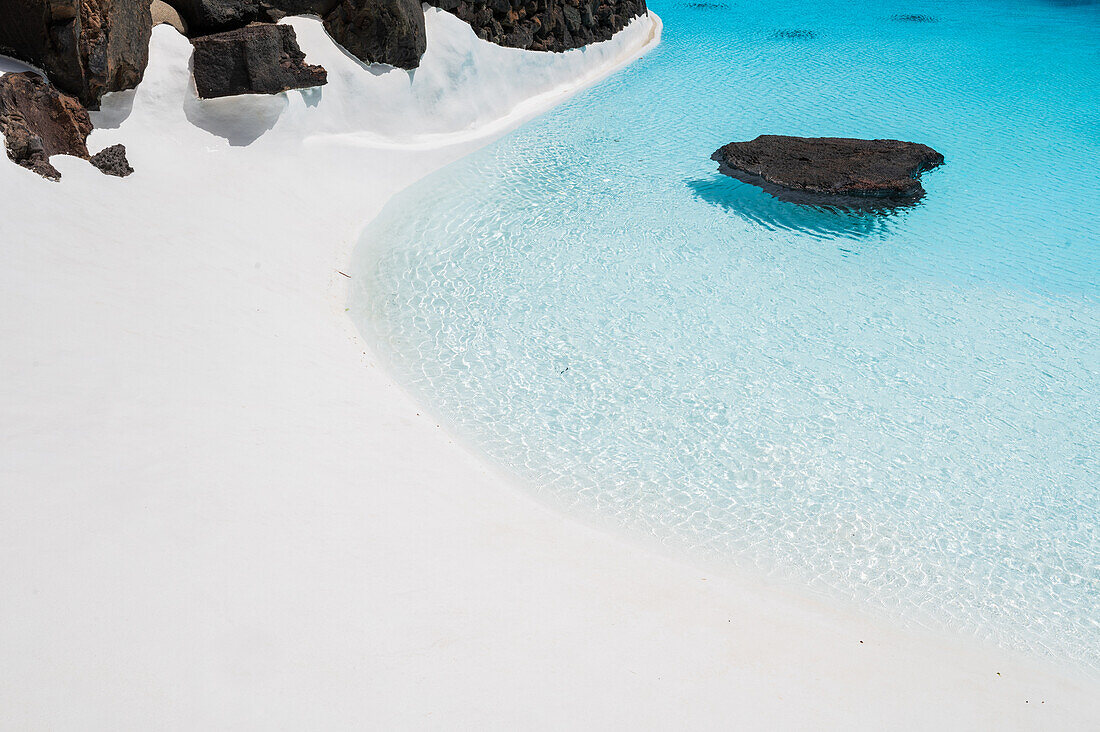 Jameos del Agua is a series of lava caves and an art, culture and tourism center created by local artist and architect, Cesar Manrique, Lanzarote, Canary Islands, Spain\n