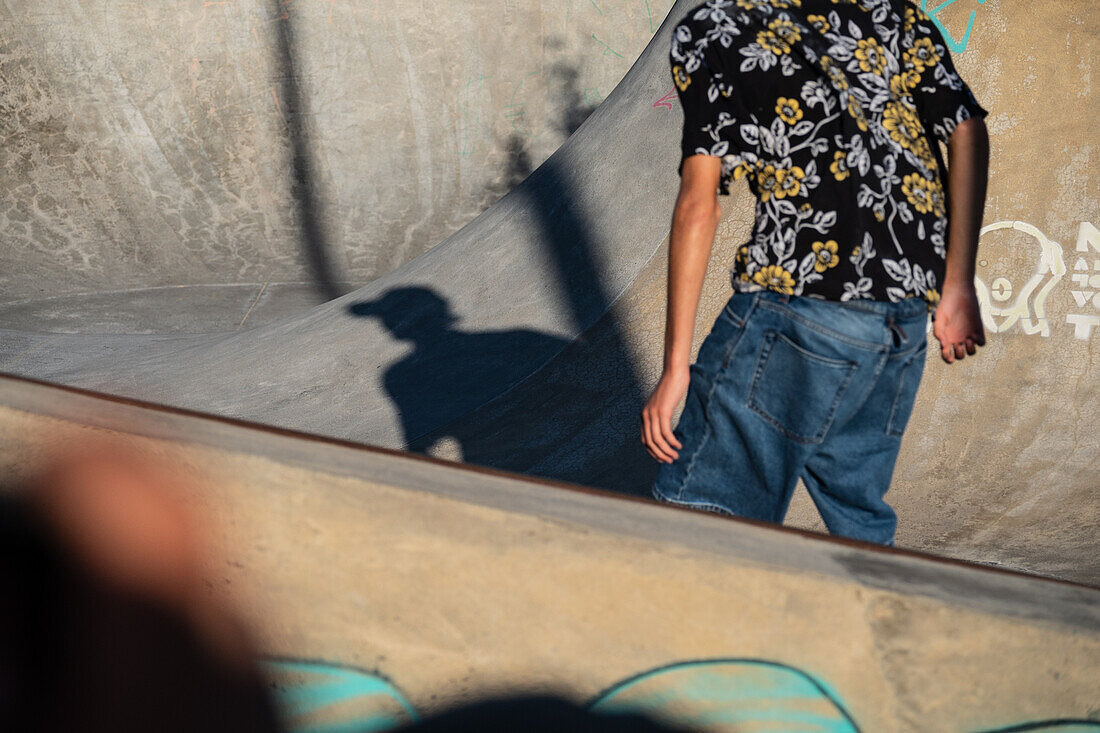 Skate event at Seignosse le Penon skatepark during Quiksilver Festival celebrated in Capbreton, Hossegor and Seignosse, with 20 of the best surfers in the world hand-picked by Jeremy Flores to compete in south west of France.\n