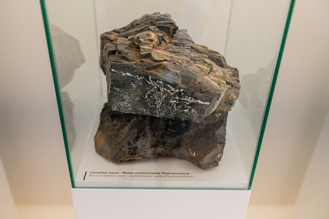 Basal complex rock from Fuerteventura.\n