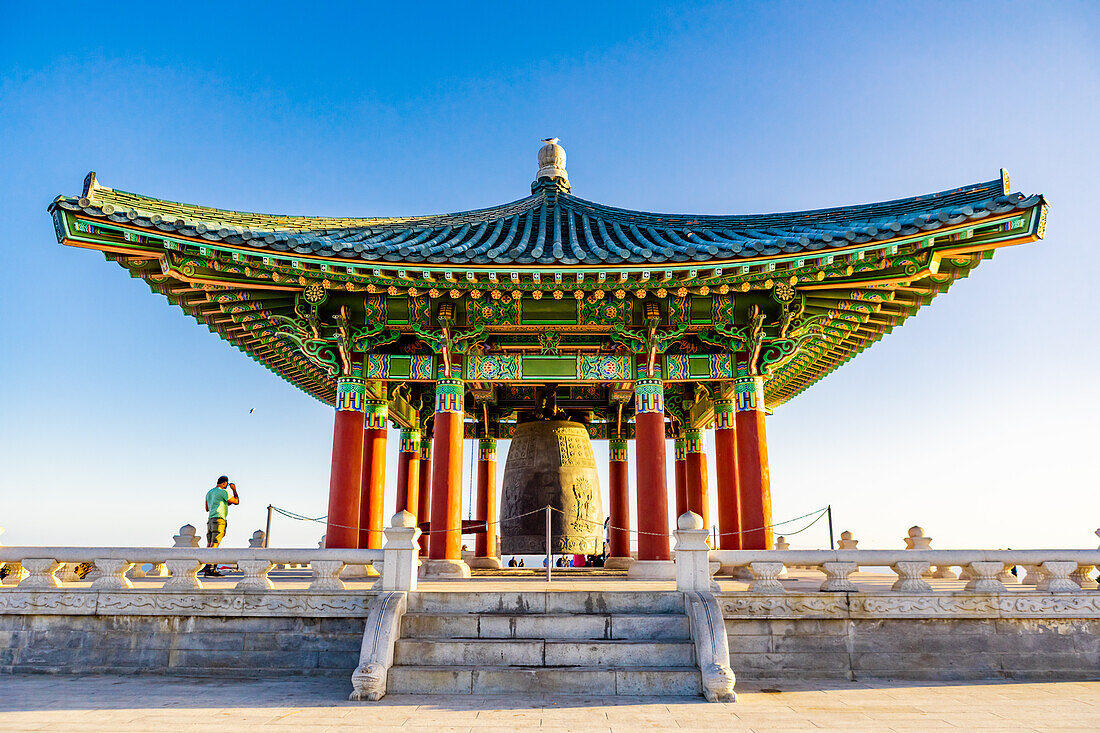 Korean Friendship Bell, San Pedro, California, United States of America, North America\n