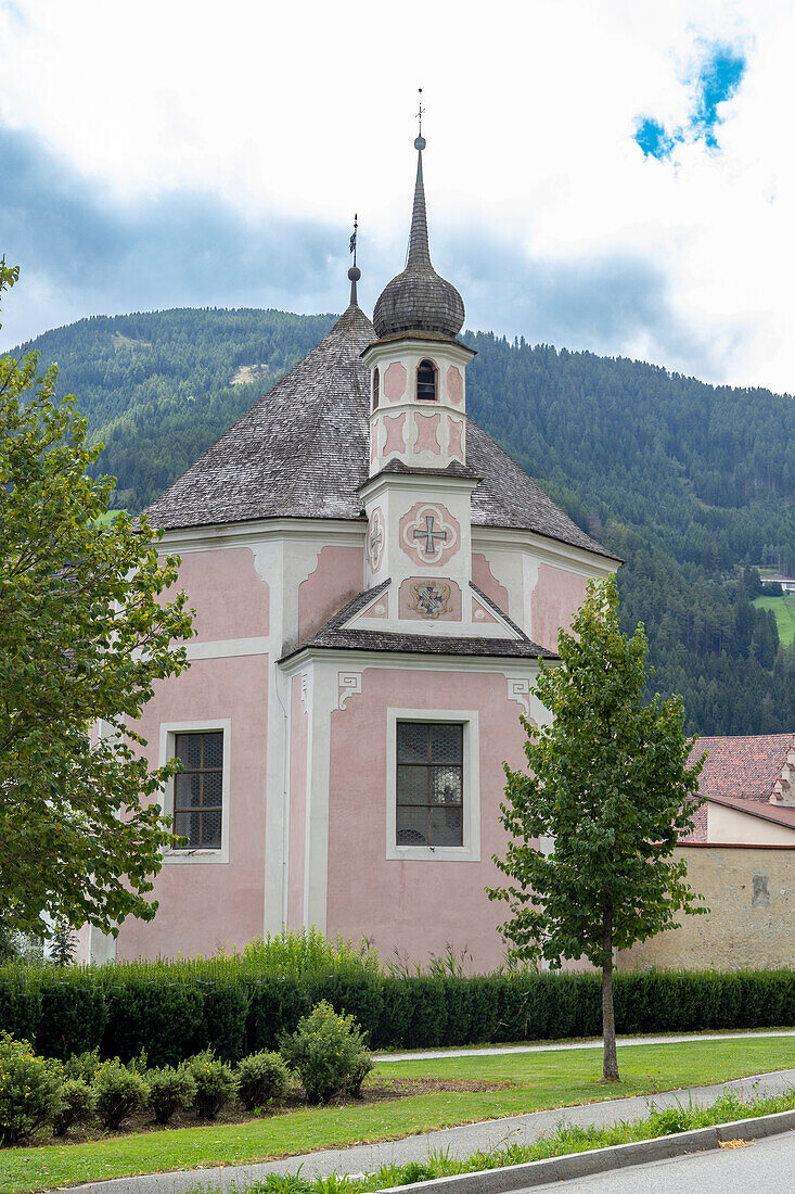 St. Elisabeth Church, Commandery of the Teutonic Order, Sterzing, Sudtirol (South Tyrol) (Province of Bolzano), Italy, Europe\n